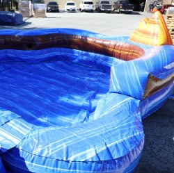 JCXD WS19OP Pool 1714937640 19' Oasis Water Slide w/ XL Pool